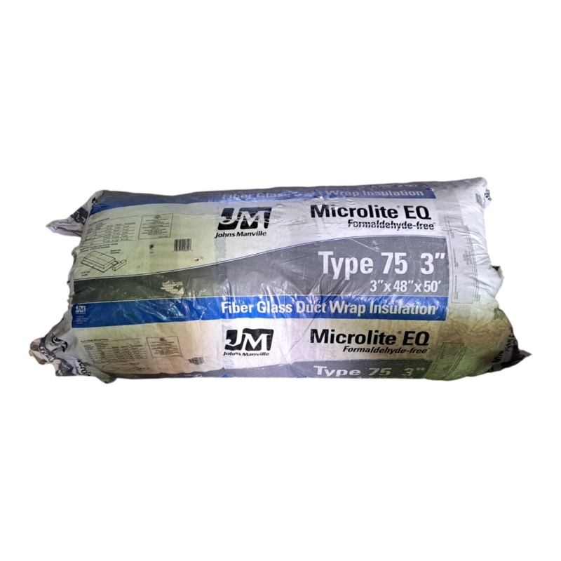 Microlite Tools Johns Manville, Microlite EQ, Ductwrap, T75, 3